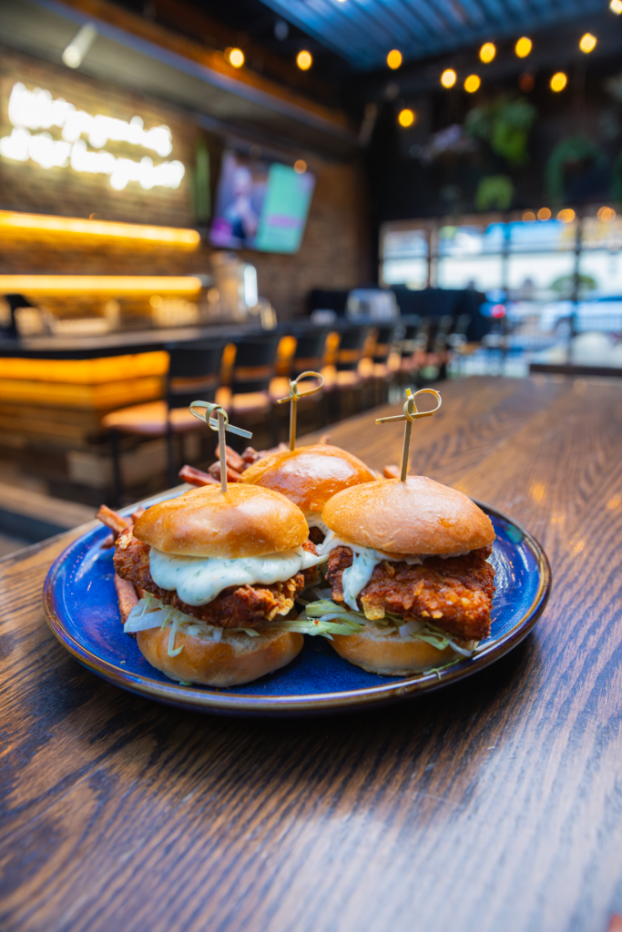 Food served at Greta Bar, serving street food inspired from all around the world from the Greta menu