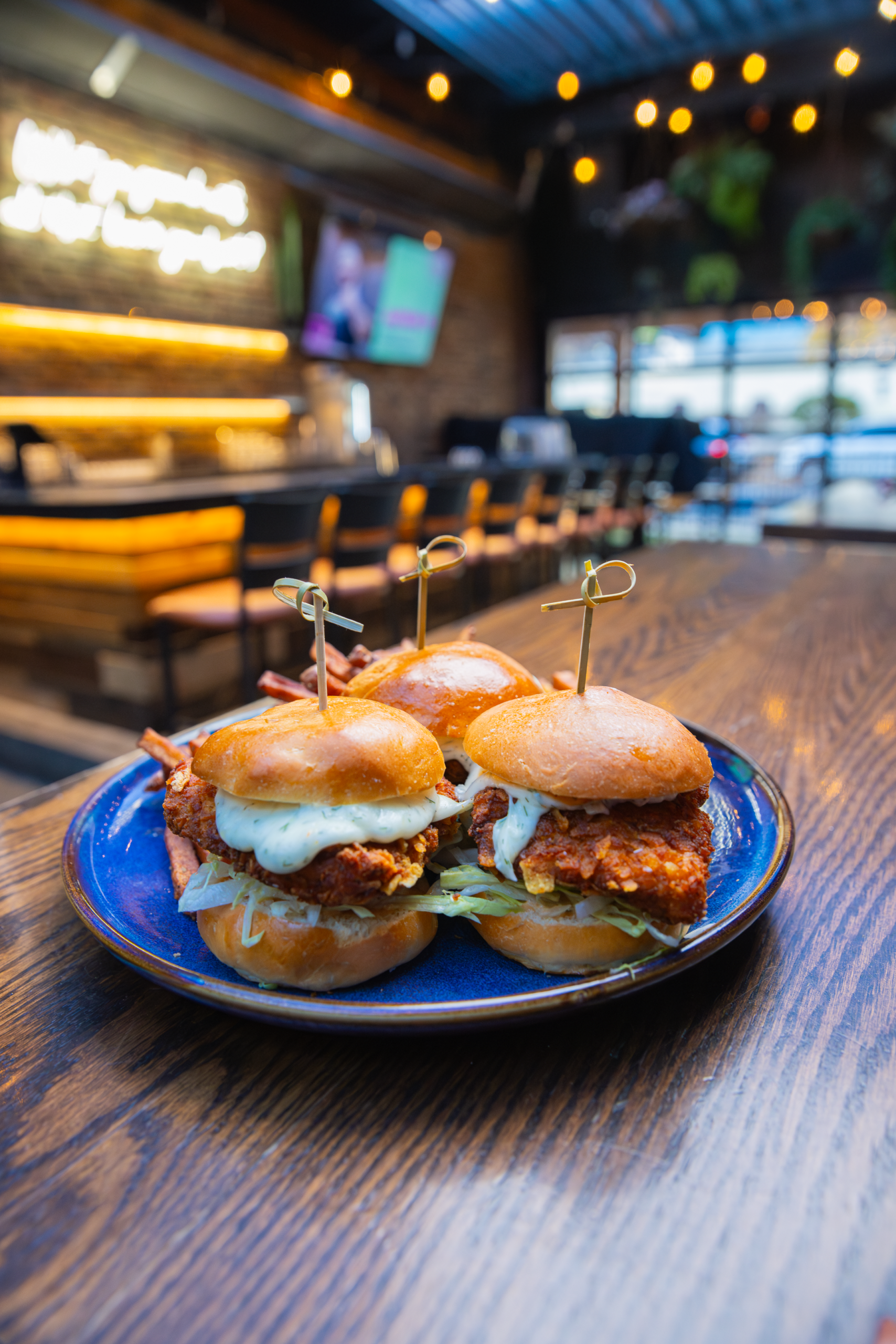 Food served at Greta Bar, serving street food inspired from all around the world from the Greta menu