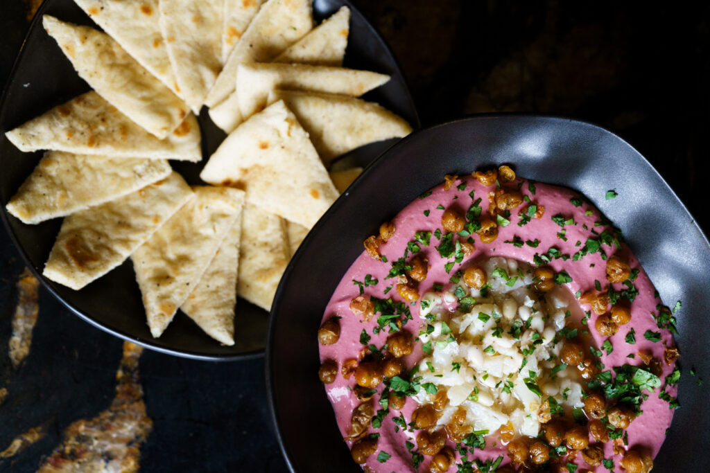 Food served at Greta Bar, serving street food inspired from all around the world from the Greta menu