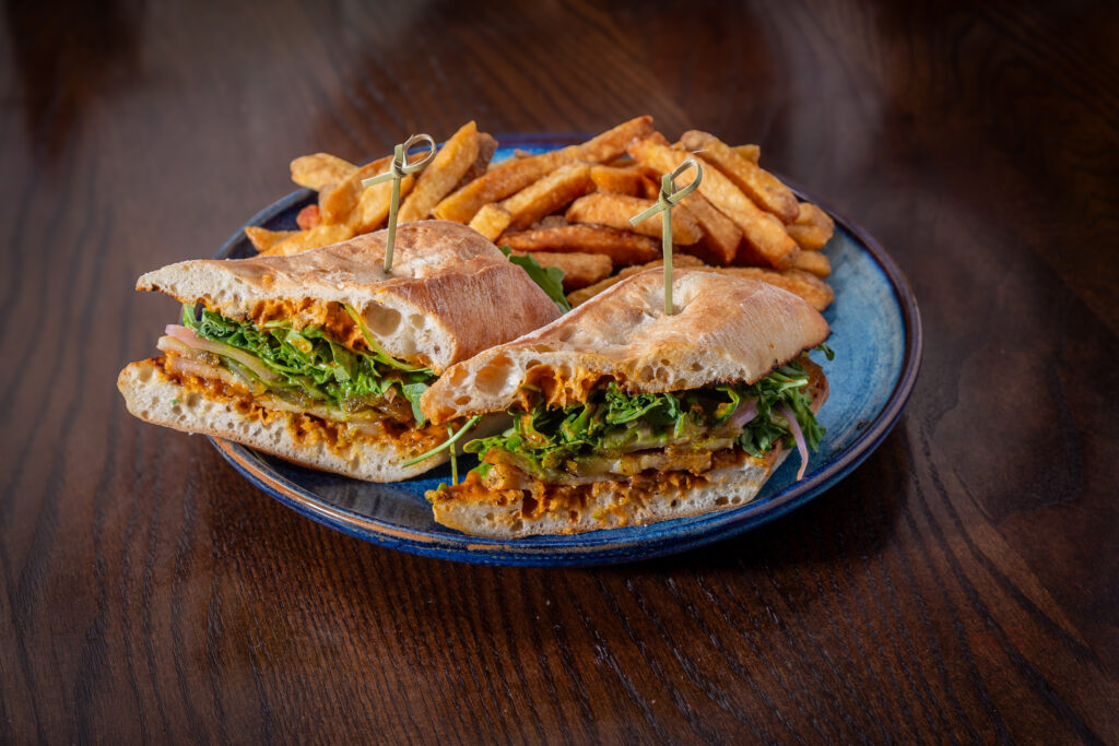 Food served at Greta Bar, serving street food inspired from all around the world from the Greta menu